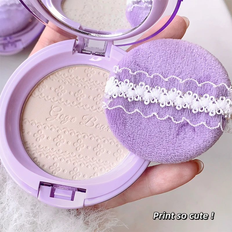 Gege Bear Set Make-up-Puder, weiches Cola, klares Puder, feine Textur, wasserfestes Set-Make-up