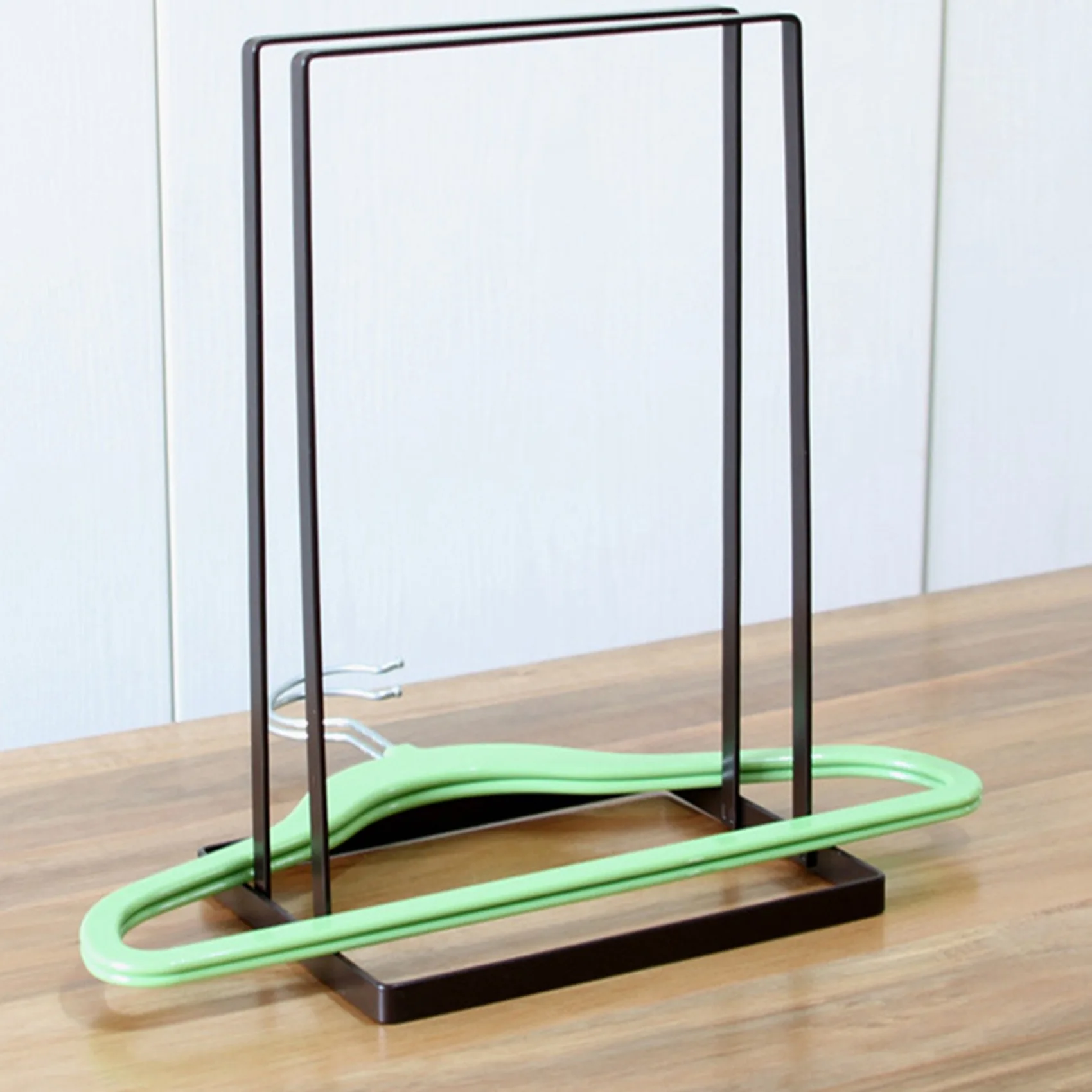 

ABSE-4X Hanger Storage Organizer, Hanger Stacker Rack For Laundry Closet, Hanger Caddy Stand