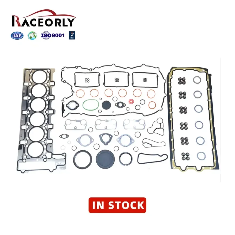 【2026 Hot Selling】 RACEORLY 11127599212 N55B30A Engine Rebuild Kit for N55 135i 535i X5 X6 F30 Pistons Gaskets Main & Rod