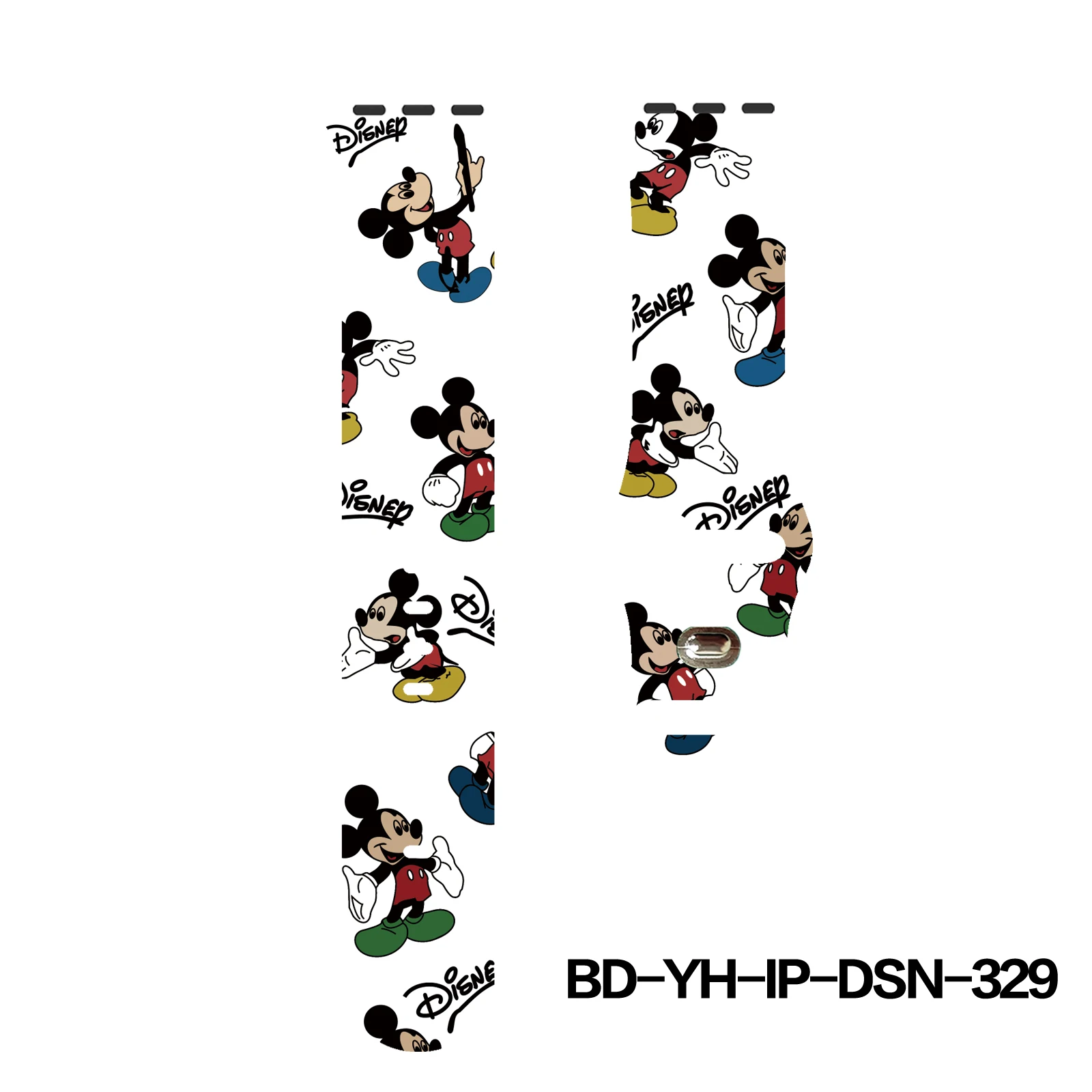 

Disney series Mickey Minnie print strap, suitable for Apple Watch 11/10/9/8, interchangeable IWatch 49mm/46mm/44mm/42mm/41mm