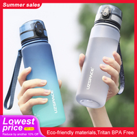 Hot Sale 500/1000ML Sports Water Bottle Shaker Outdoor Travel Portable Leakproof Drinkware Tritan Plastic Drink Bottle BPA Free