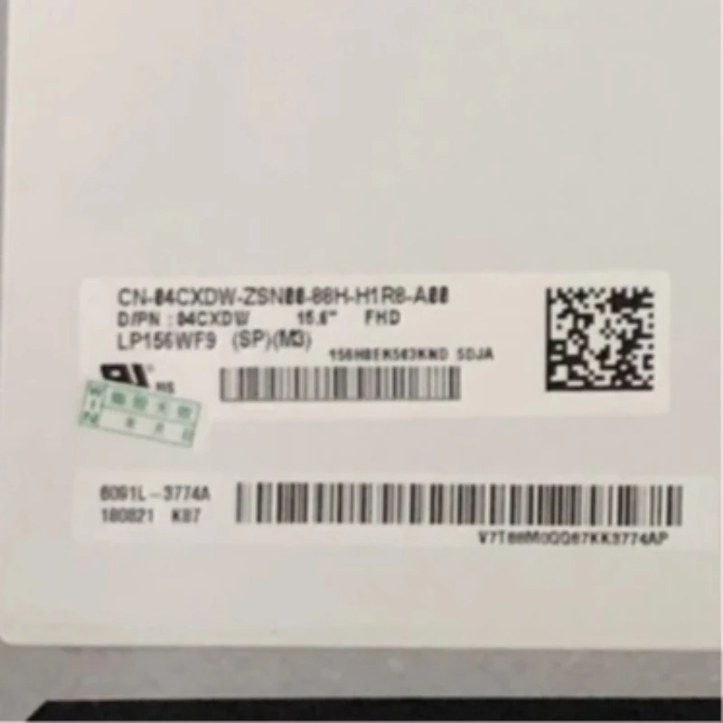 

LP156WF9 SPM3 LP156WF9 SPC1 N156HCA-EBA 15.6"LED LCD Screen IPS 1920x1080 Display with no screw holes