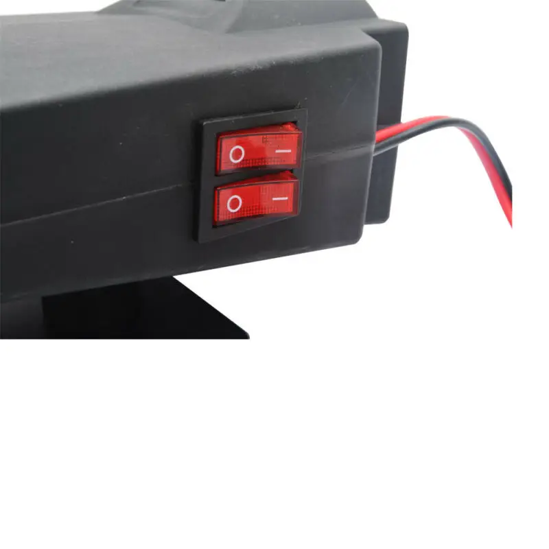Auto 2 in 1 Dehumidifier Defroster Car Heater Dryer Demister Windscreen Defroster Warms Fan 12V 200W
