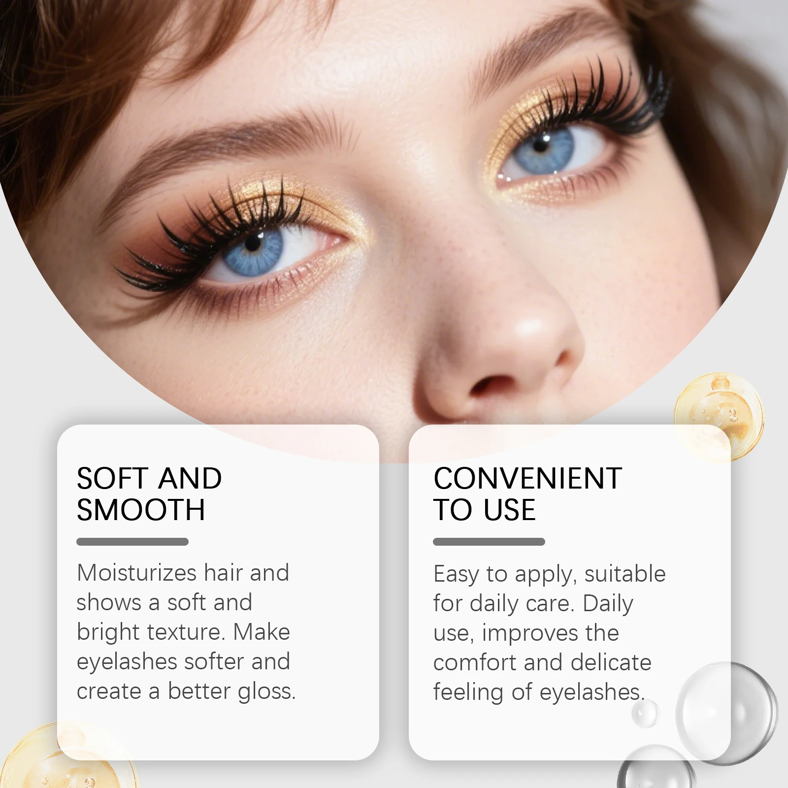 Suero para pestañas, potenciador de pestañas Natural, más largo, nutritivo, fortalece el cuidado de las pestañas, esencia voluminosa para pestañas, cuidado líquido de los ojos