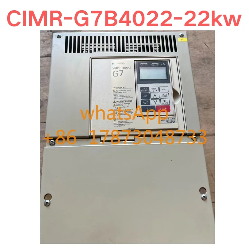 Second  hand  Yaskawa  CIMR-G7B4022-22kw  test OK