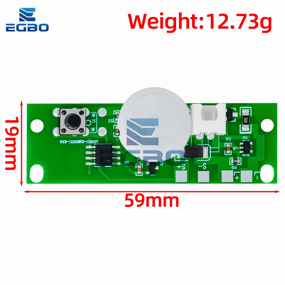 1~10PCS 3.7V DIY Solar Lamp Board Control Sensor Night Light Module Controller Infrared Human Body Induction Solar Circuit Board