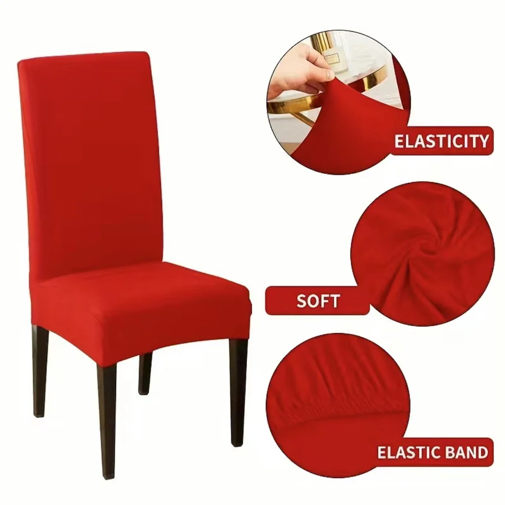 Banquet Chair Cover Seat Cover Hotel Wedding Special Elastic Durable, Minimalist and High-end Design