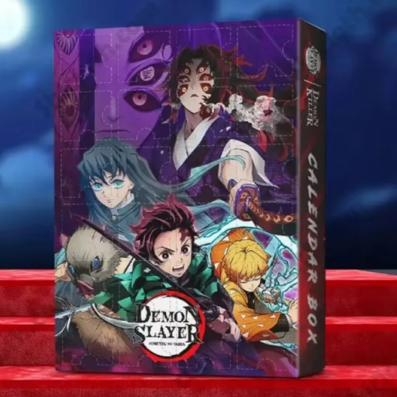 In Stock Ghost Blade Anime Coming Series Holiday Blind Box Toy Mystery Set Different Birthday Surprise Gift Toys For Friends