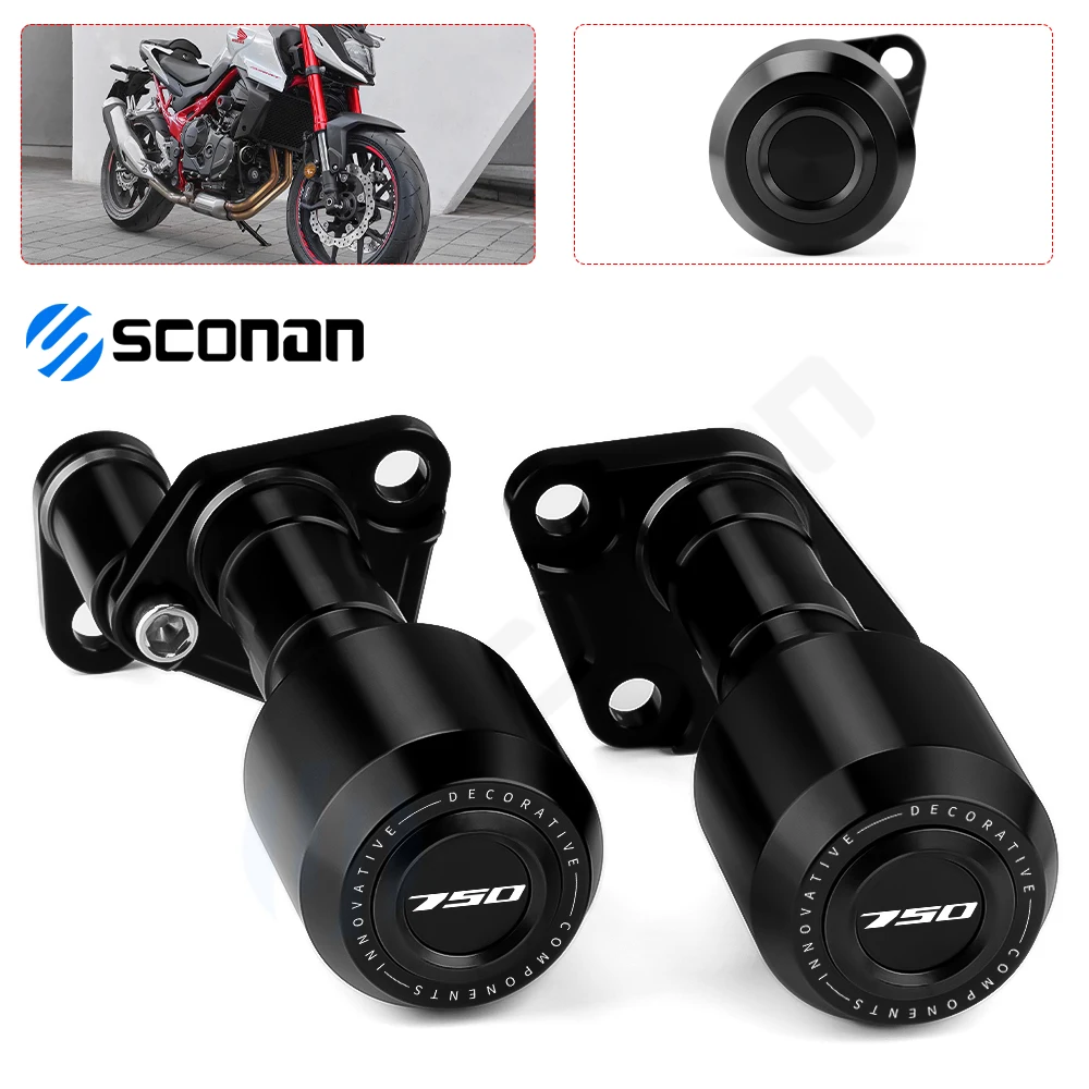 

For Honda CB750 Hornet CB 750 2023 Motorcycle Aluminum Engine Protection Cover Frame Sliders Crash Pad Falling Protector Guard