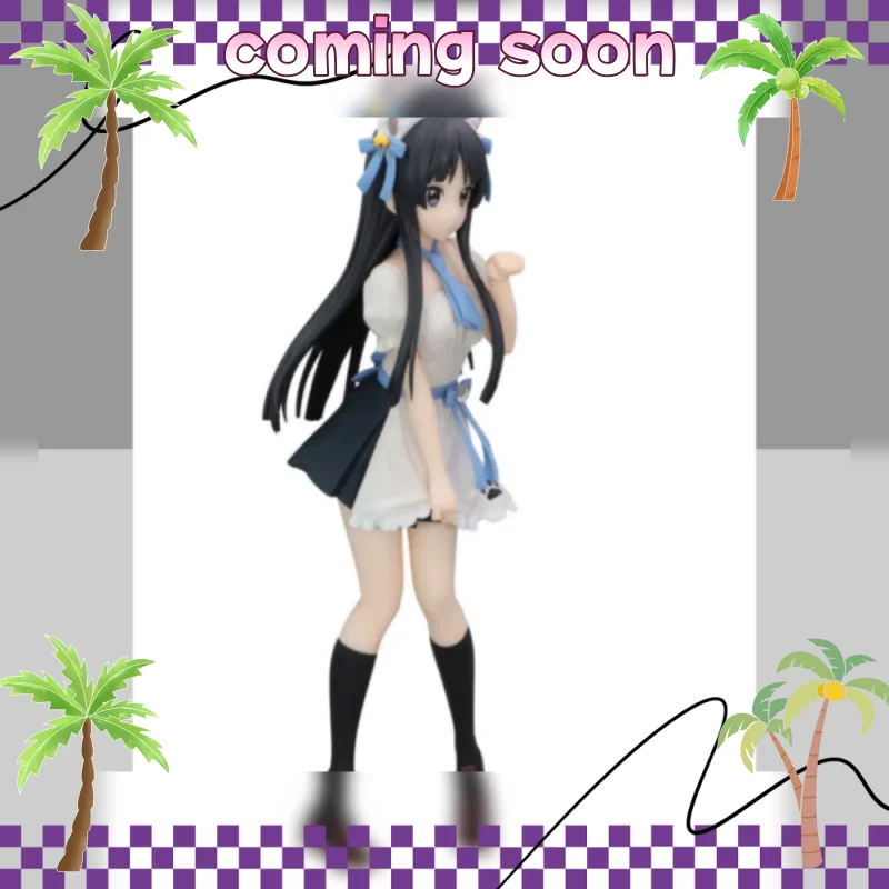 

Presale Original Furyu Akiyama Mio Trio Try It K On Action Figure Collectible Desk Decor Ornament Toy Customized Gift