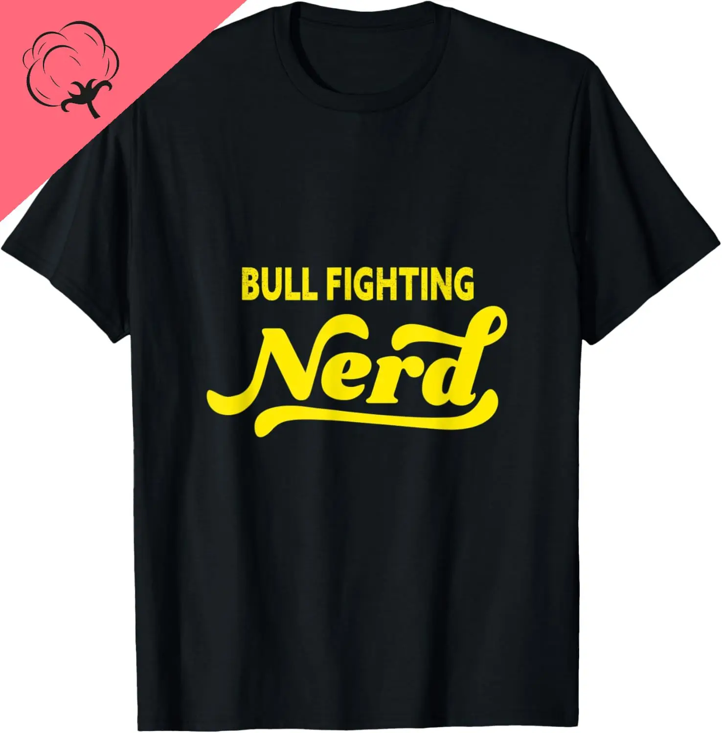 Bull Fighting Nerd T-Shirt Cotton Funny Birthday Gifts Unisex Summer Streetwear Tops Custom Printed Graphic T Shirts