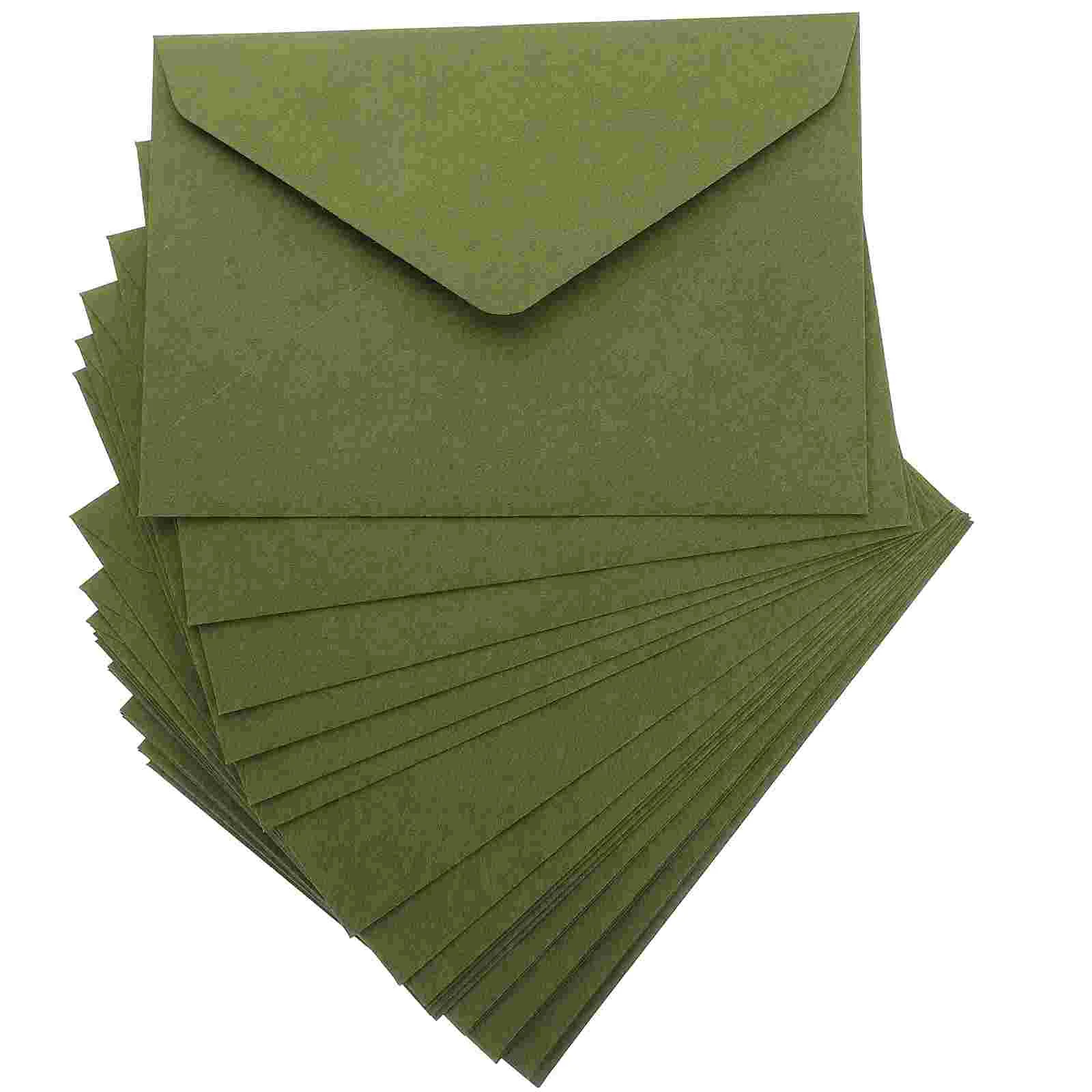 

40pcs Greeting Cards Wrapping Envelopes Invitation Cards Envelopes Multi-function Envelopes