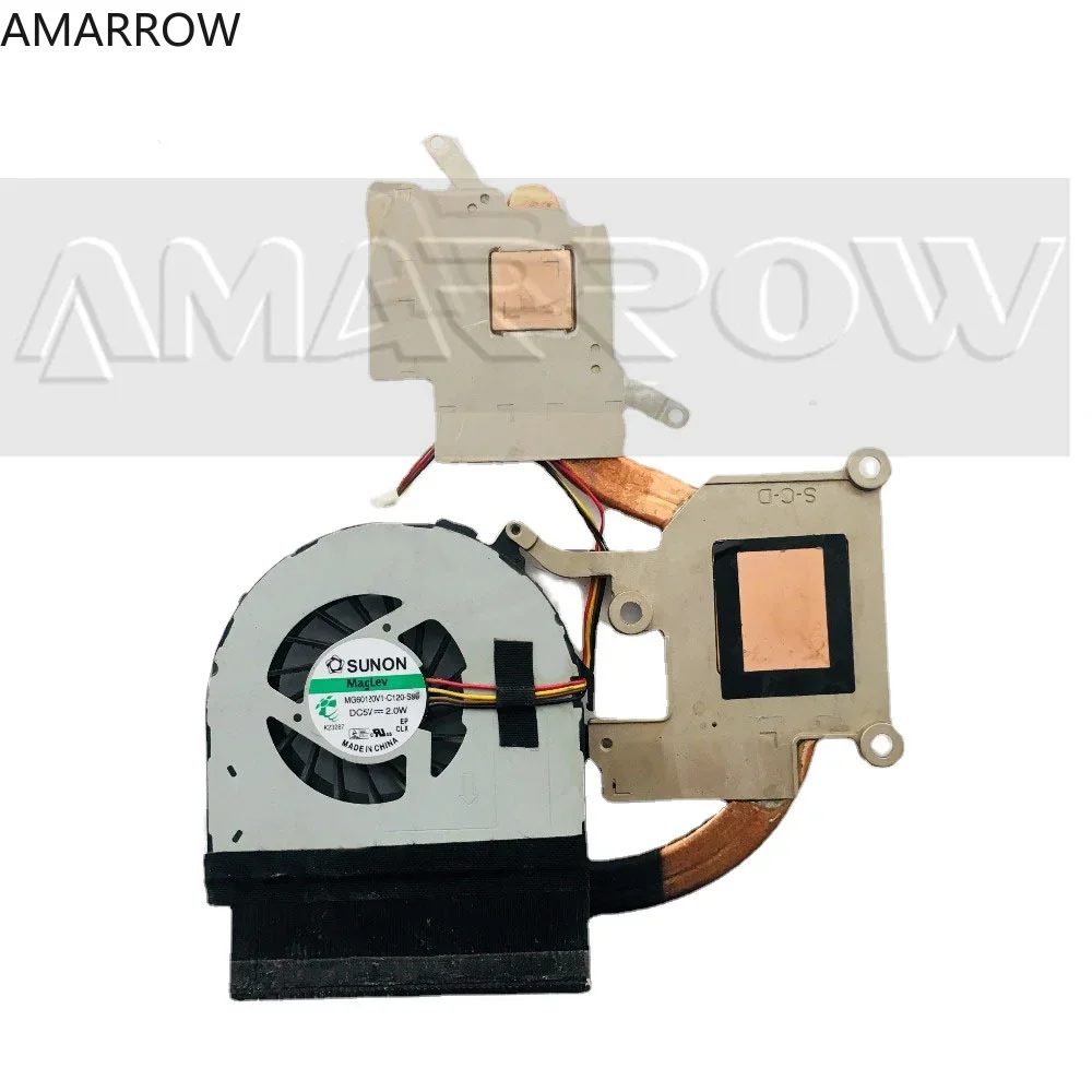 Original Laptop Cpu Heatsink Cooling Fan Cooler for LENOVO G580 G585 G480 G485 AT0N1003PM0 AT0N1003PR0 AT0N1003SS0 image 2