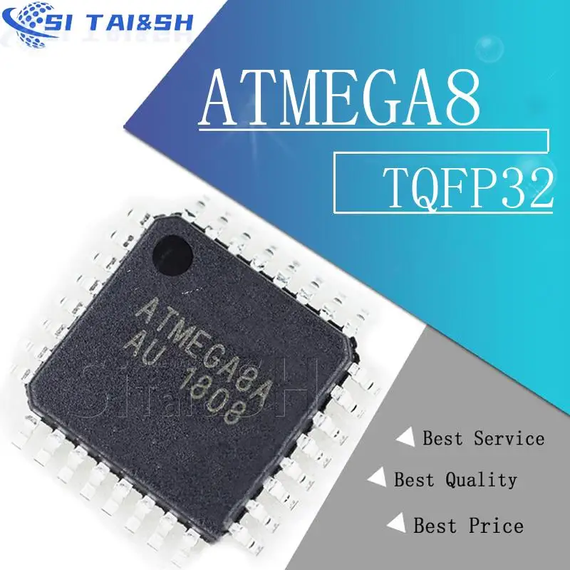 5PCS/LOT X New ATMEGA8 ATMEGA8A-AU TQFP32 Instead of (ATMEGA8L-8AU and ATMEGA8-16AU )