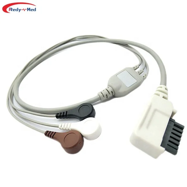 Imagem -04 - Northeast dr 200 dr 300+ Holter Digital Event Monitor Cabo Holter de Chumbo