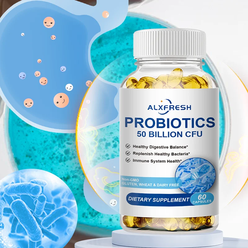 

Пробиотические капсулы, регулируют баланс кишечной флоры, улучшают впитывание пищеварения, регулируют обмену веществ и контроля веса.