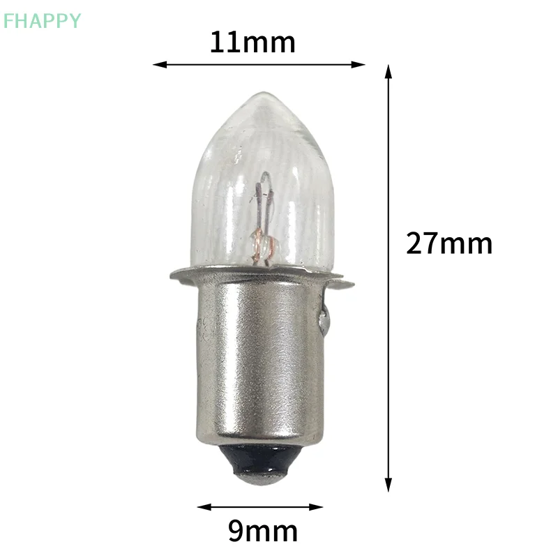 Bombillas Base P13.5S, linterna de estilo antiguo, 2,4 V, 3,6 V, 4,8 V, 6V, 7,2 V, 0,4a, 0,5a, 0,75a, bombillas de repuesto, antorchas, lámpara de trabajo