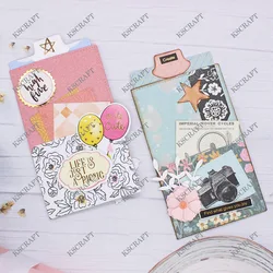 KSCRAFT Pocket Folio Metal Cutting Dies Stencils for DIY Scrapbooking Decorative Embossing DIY Paper Cards