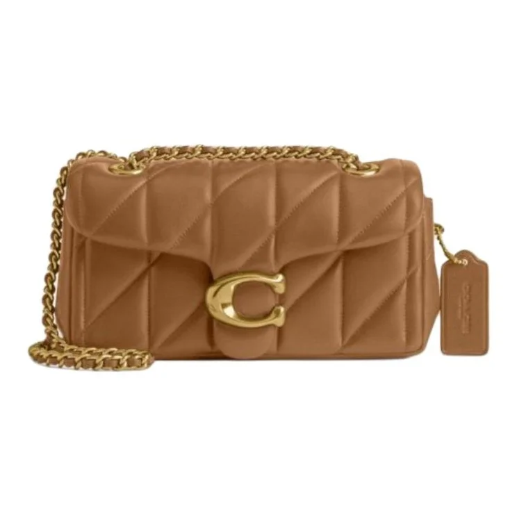 COACH Tabby Sheepskin Crossbody Bag, Shoulder Bag Small Women's Mel Brown CP149-B4T7J
