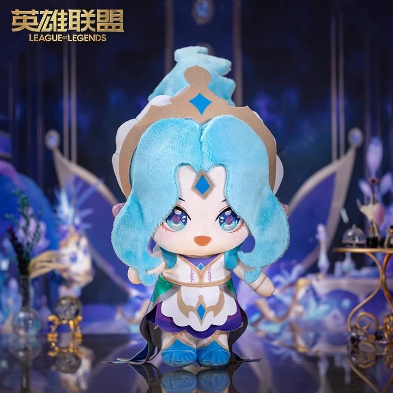 

League of Legends Janna Plush Toy Lovely Game Enthusiast Two-Dimensional Cosplay Decoration Girl's Favorite Doll Gift