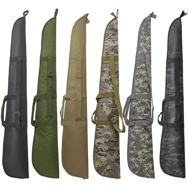 

Nylon Tactical Airsoft Gun Bag Sniper Rifle Case Gun Carry Tactical Holster Shooting Hunting Bag Shoulder Bag Molle Sport Bag