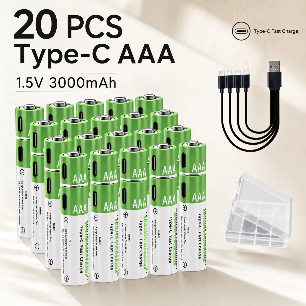USB Rechargeable Lithium Battery Cell 1.5V AA 3800mAh AAA 3000mAh Fast Charge High Capacity For Mouse Fingerprint Lock Handle