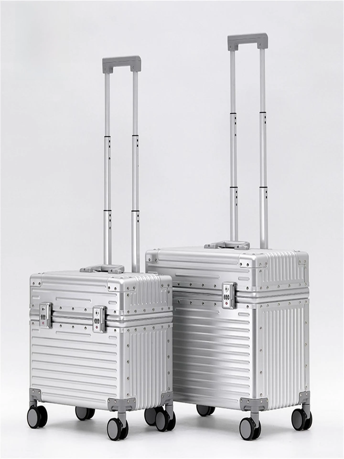 

Полностью дорожный чемодан из алюминиевого магниевого сплава, фотография Pullman, верхняя откидная крышка, 20-дюймовая горизонтальная версия M, посадочная сумка...