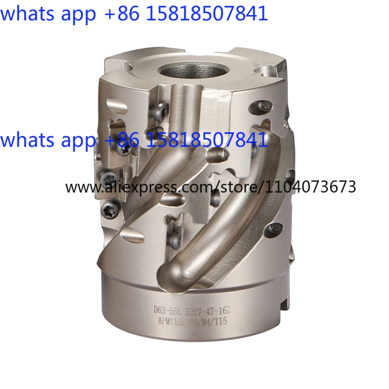 Numerical control corn milling cutter open thick helical side milling corn cutter