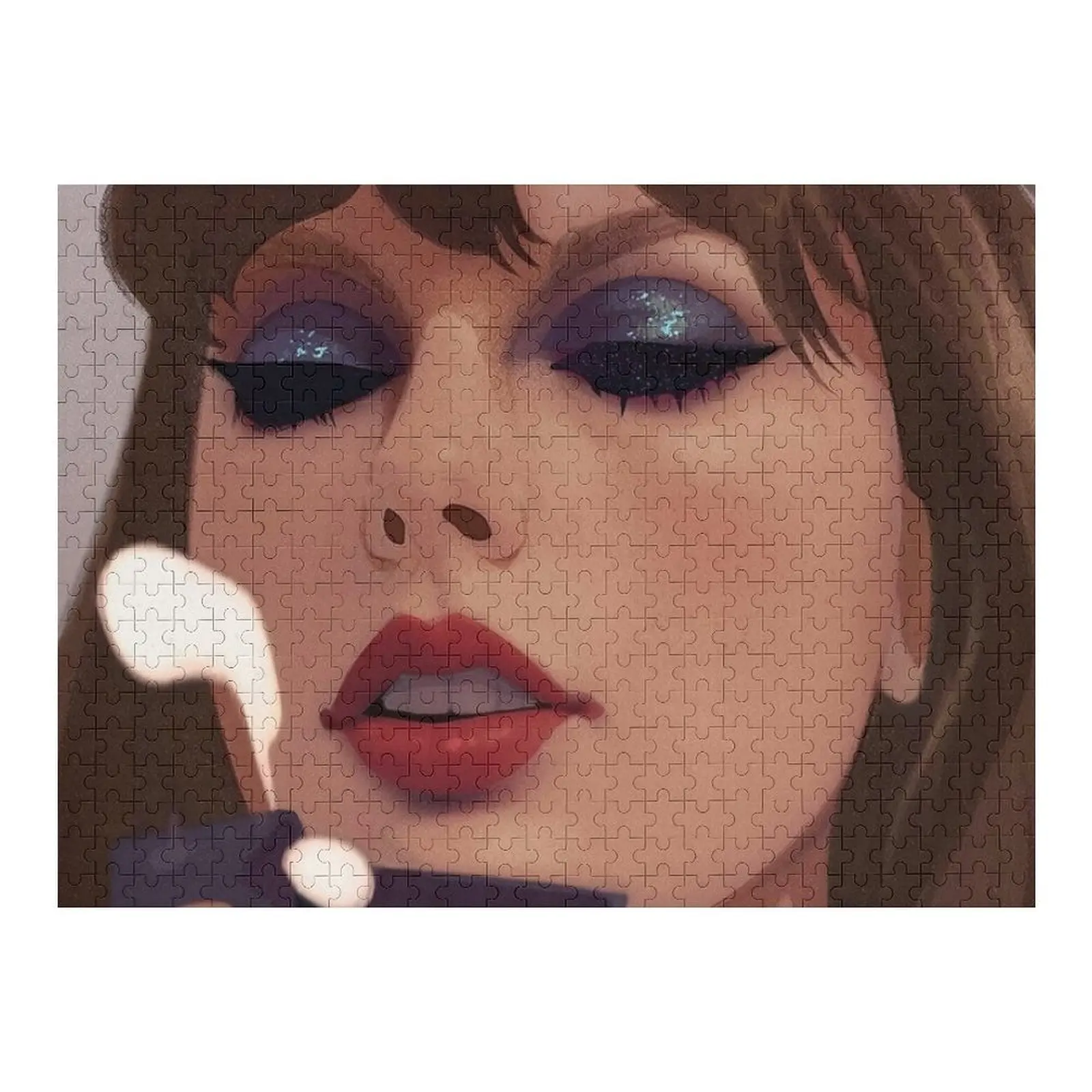 

Girl and Fire Jigsaw Puzzle Personalize Jigsaw For Kids Puzzle