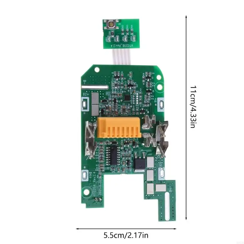 لوحة حماية بطارية H37B للبطارية لأداة 18V أداة ليثيوم بطارية BL1850B/BL1840B مواد شل DIY جزء