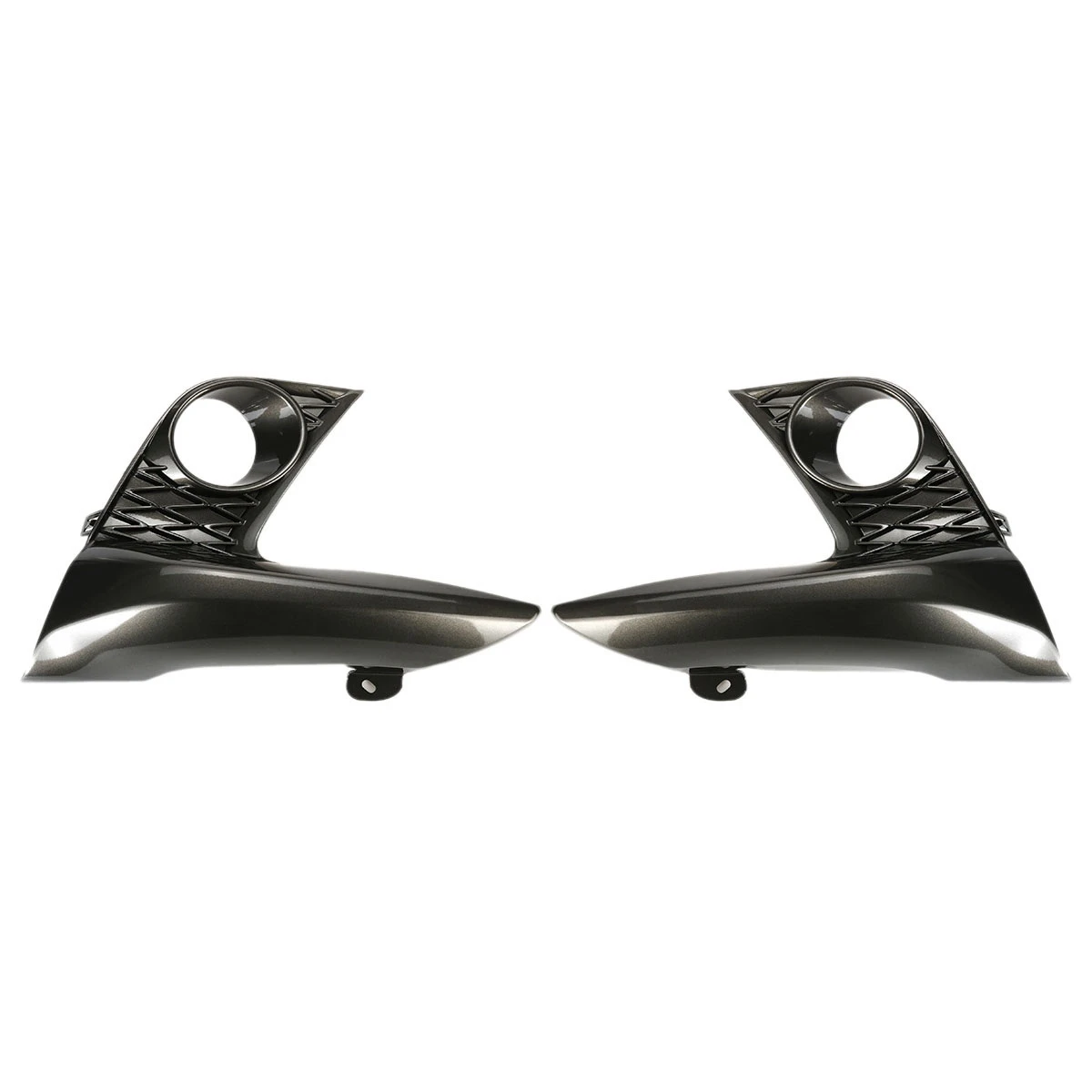 1 زوج سيارة الجبهة الضباب غطاء المصباح الحواف الضباب الخفيف غطاء إطاري الوفير الضباب غطاء خفيف لكزس CT200H F-Sport 2014-2017