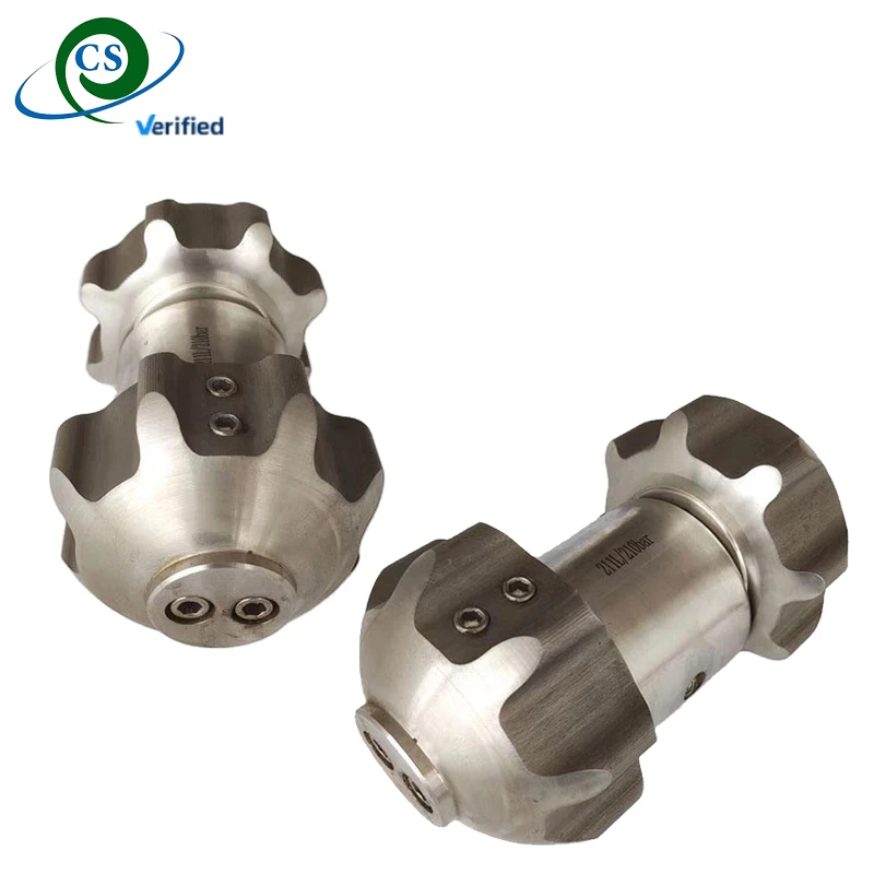 CS Ceramic Nozzle For Jetting Flushing Truck New Condition Stainless Steel Rotating Sewer Drill Bits Nozzle Jetter