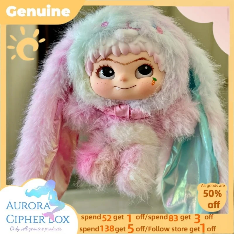 

Genuine Wakuku Fox & Bunny Trickor Treat Sereis Blind Box V2 Plush Doll Mystery Box Fox Bunny Anime Doll Suprise Bag Keychain