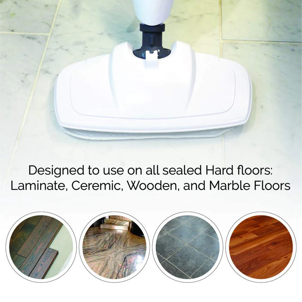 ABFS Replacement Steam Mop Pads, Compatible for PureSteam ThermaPro 211 10-In-1 Steam Mop Cleaner 8-Pack
