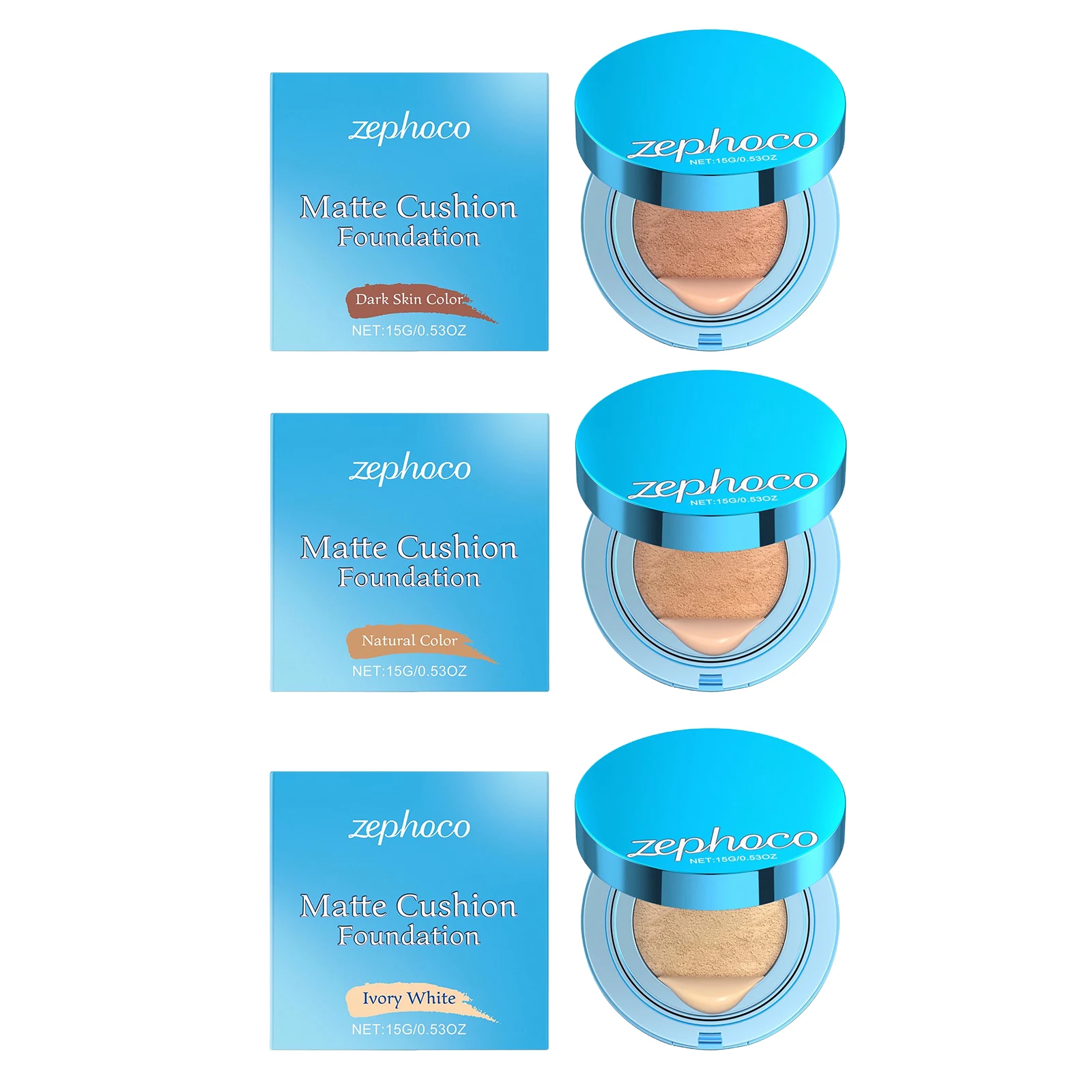 クッションファンデーション コンシーラー マット 長持ち オイルコントロール 防水 CCクリーム 美白 フェイスメイク コスメ BBクリーム