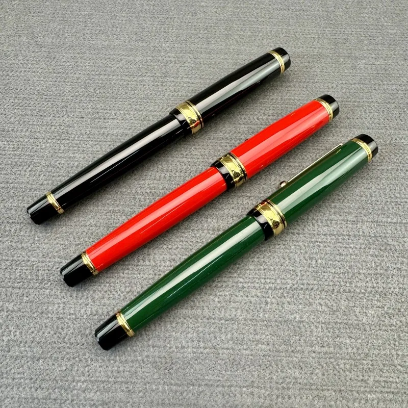 montefiore-black-luxury-fountain-pen-gold-silver-blade-nib-m-07mm-ink-pens-business-writing-school-stationery-practice-gifts