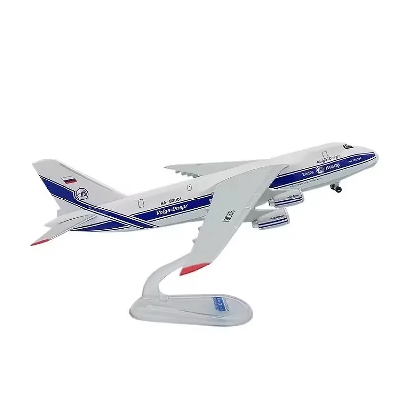 Antonov An-124 1:400 Avión de transporte grande Avión de simulación Modelo de avión