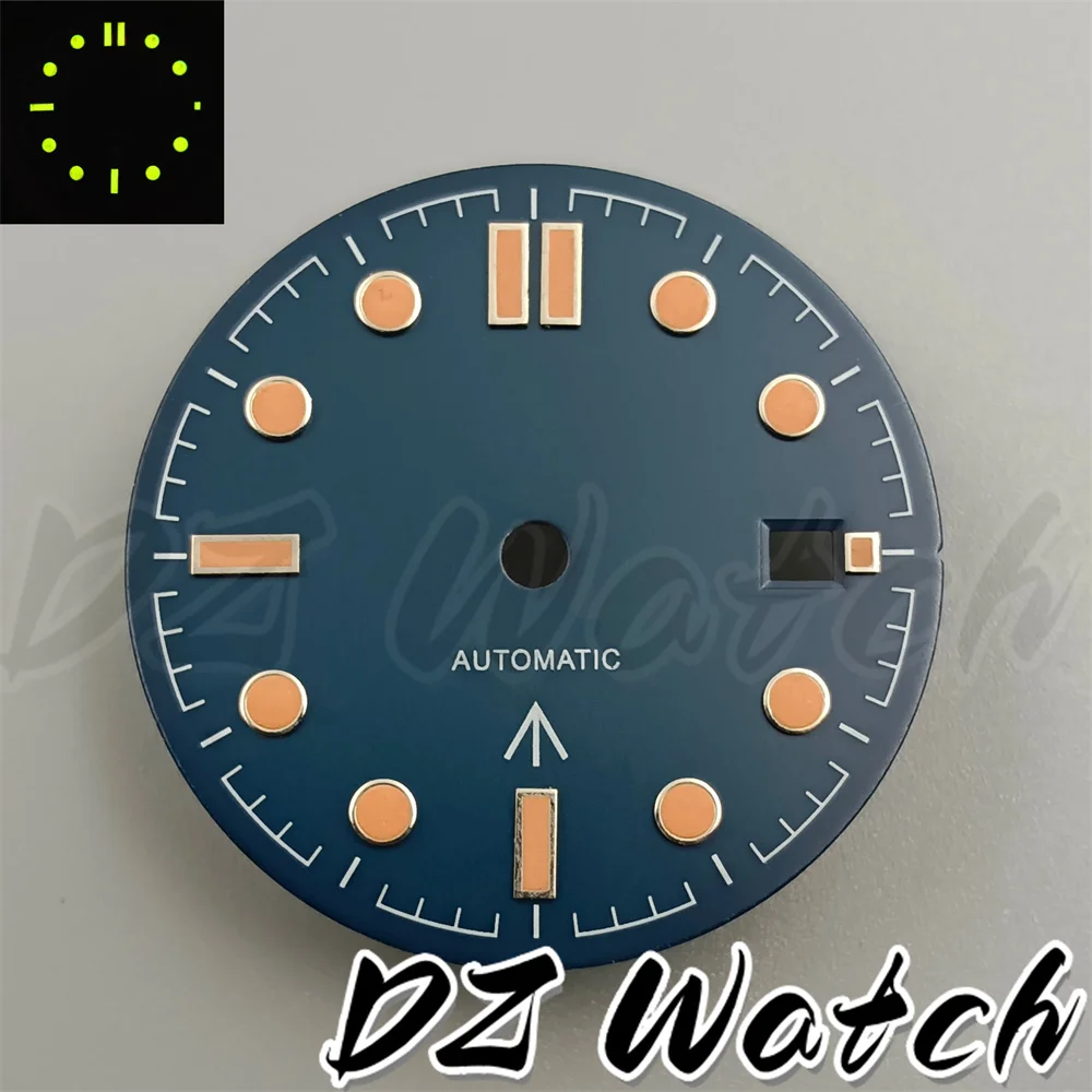 DZ 31mm Black Blue Green Silver Watch Dial C3 Luminous Fit NH35 NH36 ETA2824 2836 PT5000 Miyota 8215 DG2813 3804 Movement