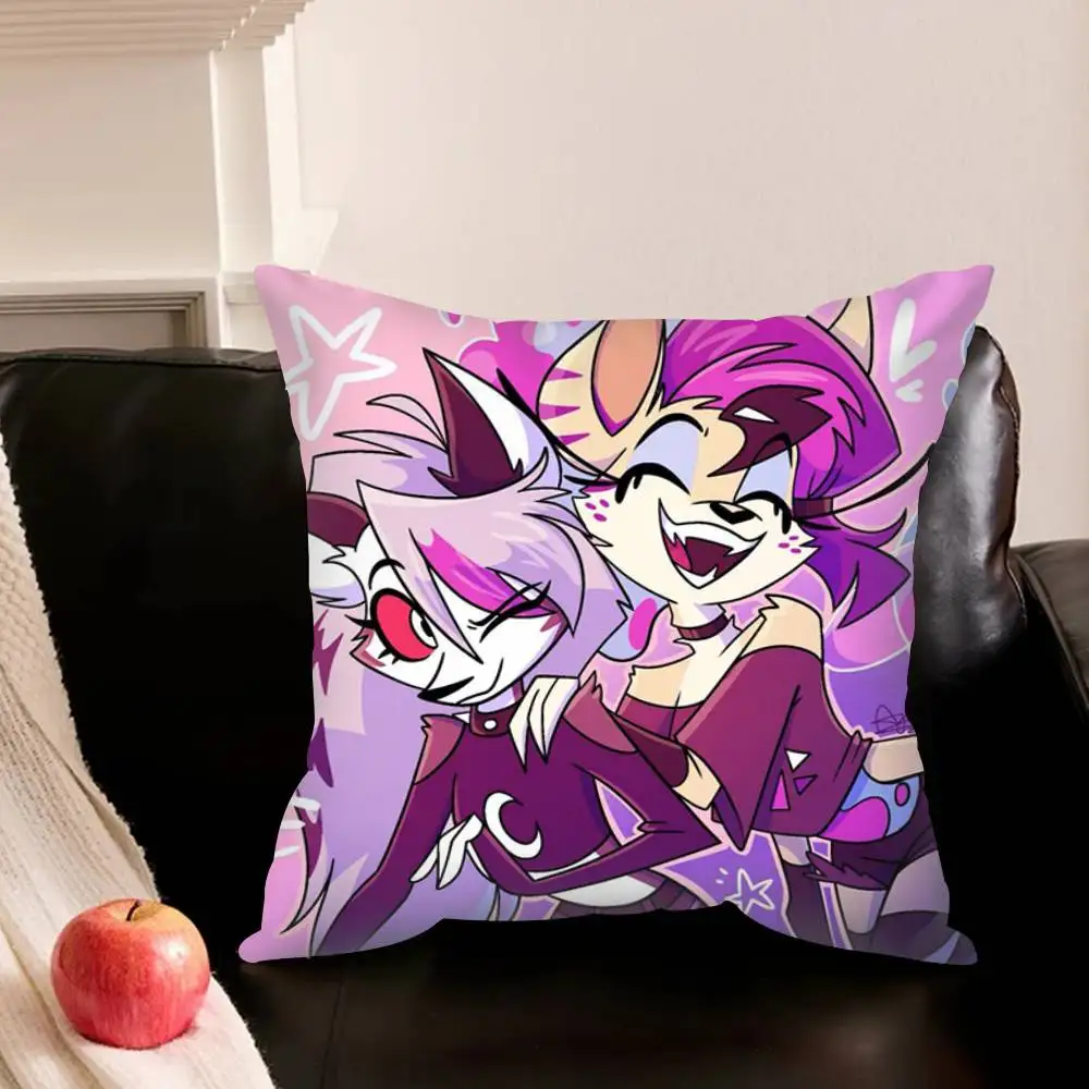 Helluva Boss Loona  Pillowcase living room sofa cushion cover bedroom room bed pillow cover home decoration