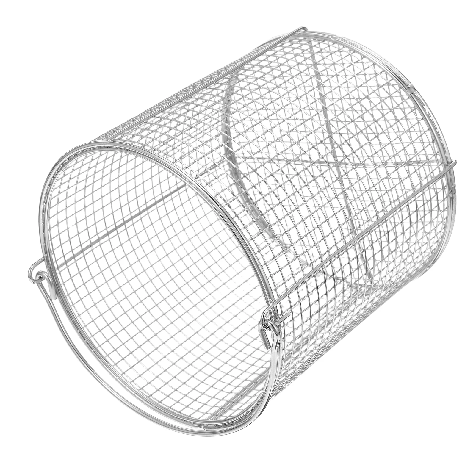 

Stainless Steel Ultrasonic Cleaning Basket Heat Resistant Metal Washing Basket For Precision Parts Laboratory Glassware