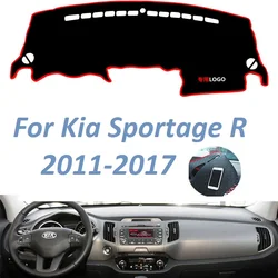 For Kia Sportage R 2011 2012 2013 2014 2015 2016 2017 Left Right Hand Non Slip Dashboard Cover Mat Instrument Carpet Car Accesso