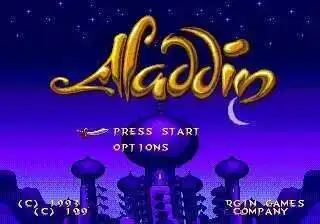 Tarjeta de juego MD de la región de Aladdín, 16 bits gratis, para Sega Mega Drive, Genesis