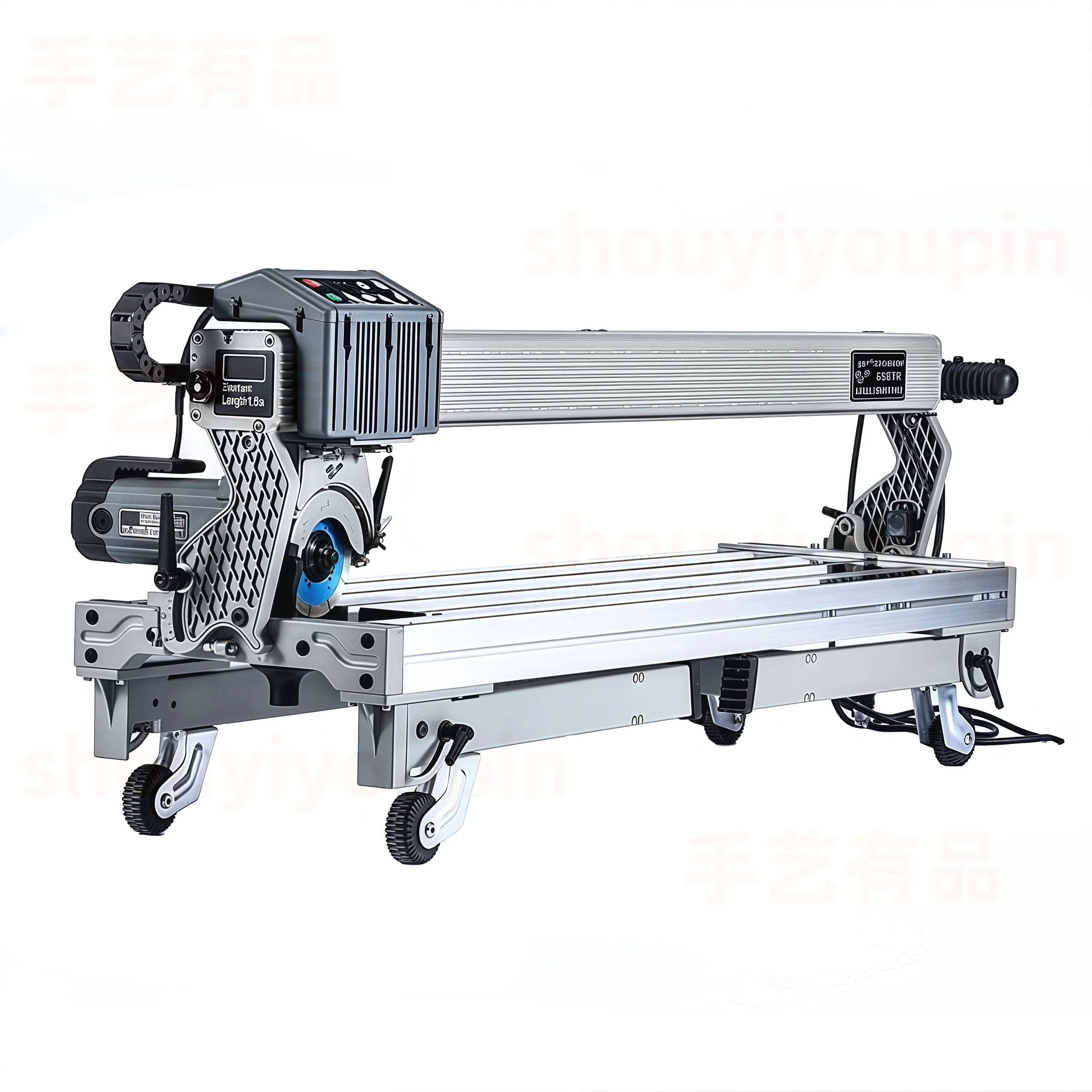 

Multifunctional 3000W Fully Automatic Desktop Tile Cutting Machine Floor Tile Stone 45 Degree Chamfering Slotting Water Jet