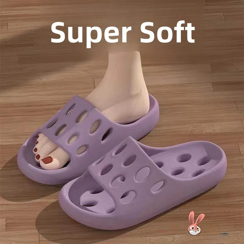 

Men's Waterproof Non-Slip Slippers Summer Bathroom Indoor Home Bathroom Shower Quick Dry Casual Slippers ABEYINUOR Love Beads