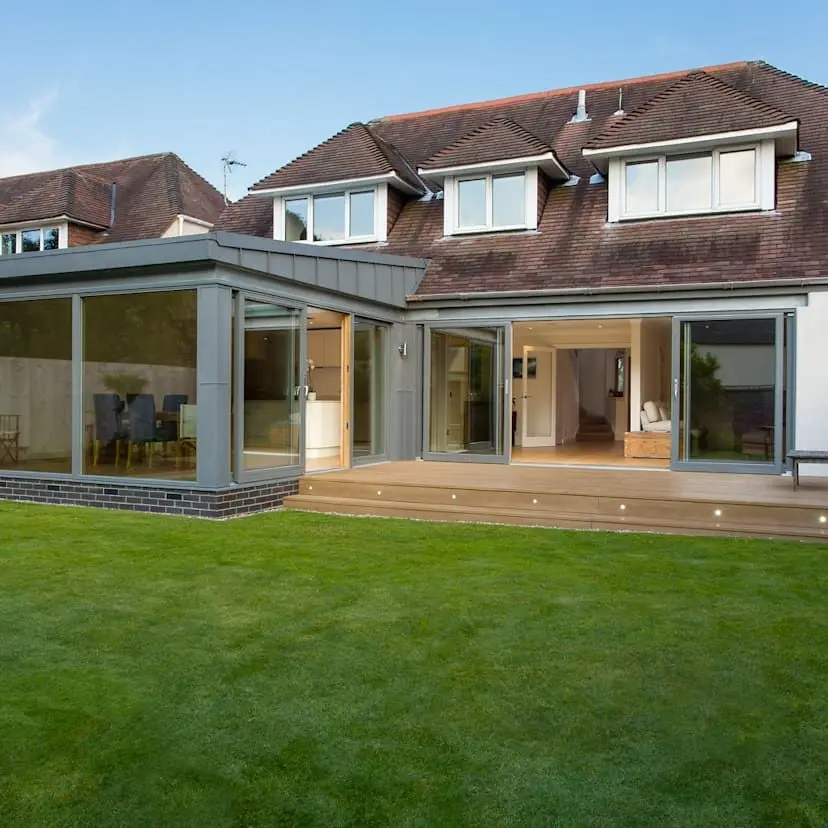 

Double Glazed Patio Sliding Door Aluminium Frame Modern Design Home Glass Interior Doors Tempered Glass Heat Sound Insulation