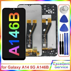 New LCD for Samsung Galaxy A14 5G A146B LCD Display Touch Screen Digitizer Replacement for Samsung A14 5G LCD A146 146B Display