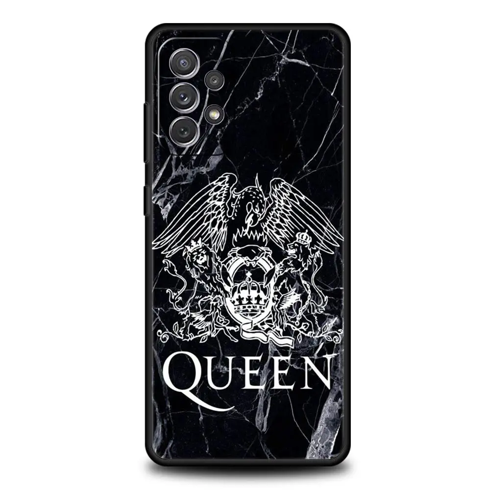 Queen Freddie Mercury For Samsung A51 A71 A21S A12 A11 A31 A41 A01 A03s A52 A32 A22 A13 A14 A23 A33 A53 A73 5G Phone Case Cover