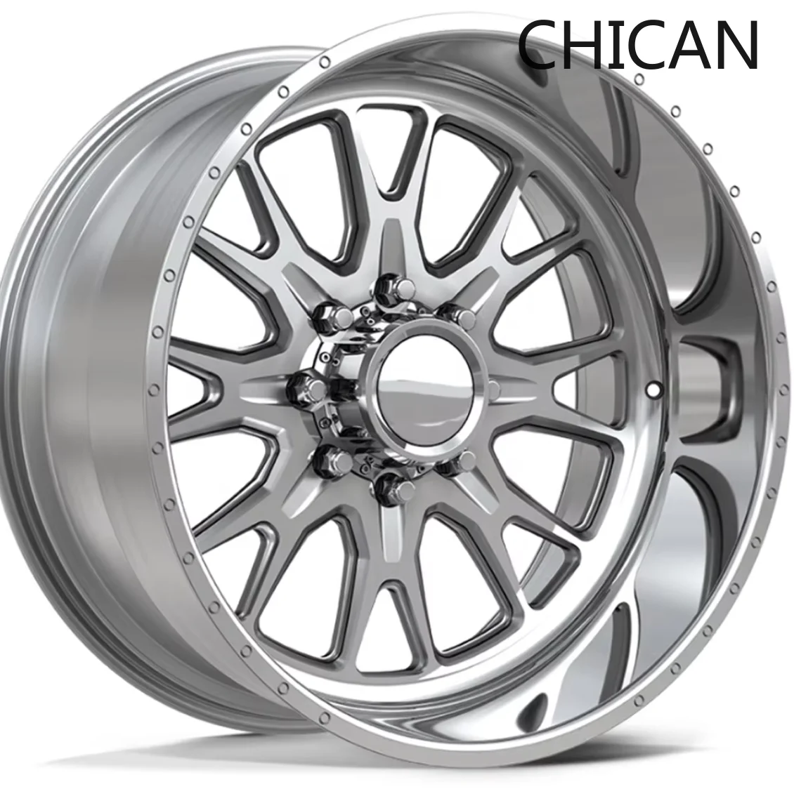 

26 Styles CHICAN Forged Wheels 6x5.5 Pickup Truck 26 Inch 6 Lug PCD 6x5.5, 8x6.5, 8x170 for Sierra 1500 2500 3500