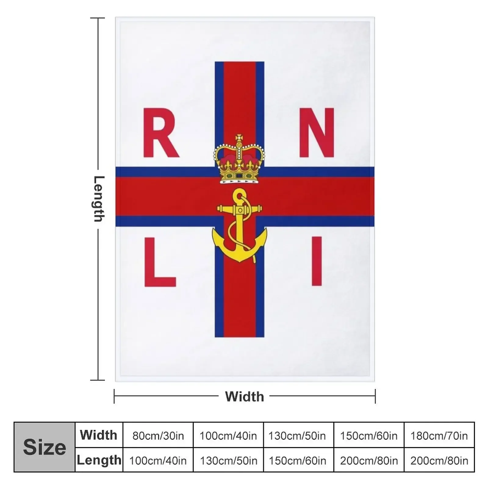 Royal National Lifeboat Institution flag second 2 Throw Blanket sofa bed Giant Sofa Beautifuls Plaid on the sofa Blankets