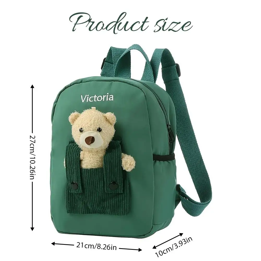 맞춤형 귀여운 어린이 학생 가방, 유니크한 이름 자수 어린이 가방 선물